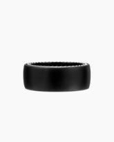 Streamline® Band Ring in Black Titanium, 9mm